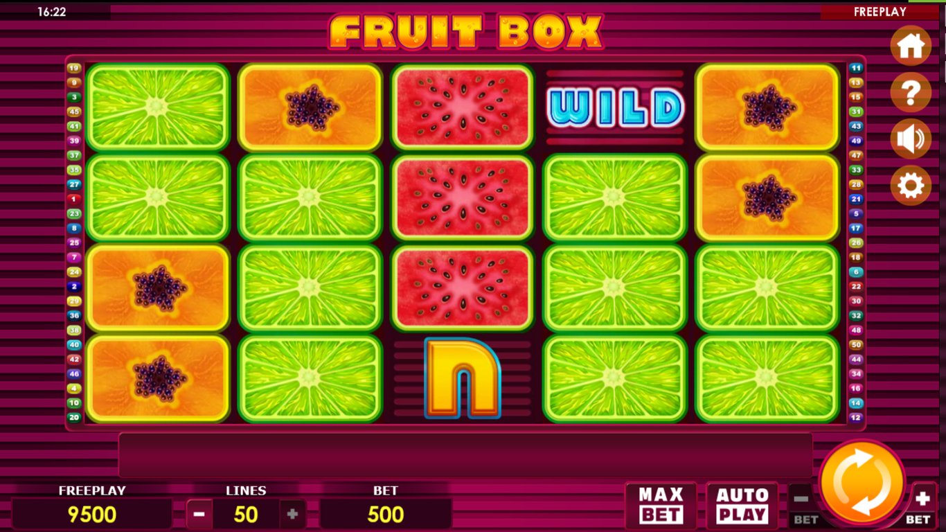 Насладись яркими красками на игровом слоте «Fruit Box» в n1 casino